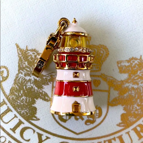 Juicy Couture LIGHTHOUSE Charm RARE NEW - Picture 1 of 9